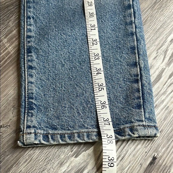 Good American Blue Distressed Jeans - Picture 10 of 12